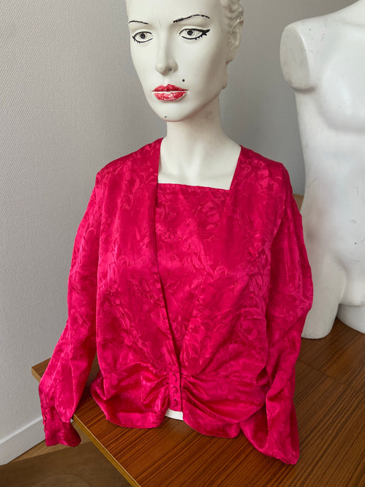 Chemise V drapée