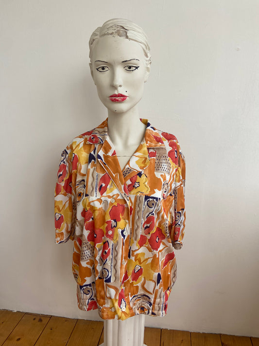 Chemise melba double-boutonnage