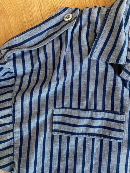 Uniform striped shirt