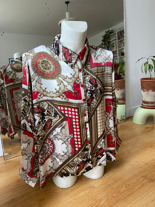Chemise papillon