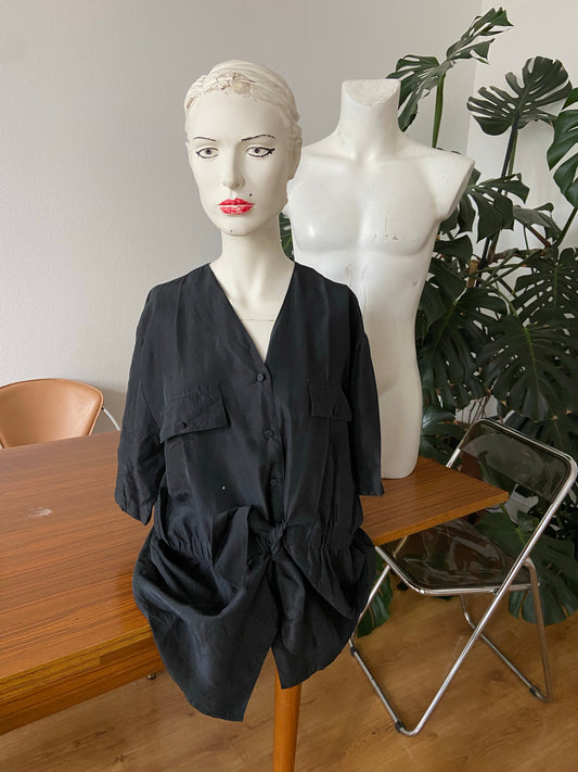 Chemise noire Liaison Fatale