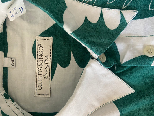 Chemise verte carotte