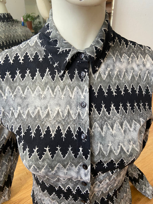 Chemise zigzag