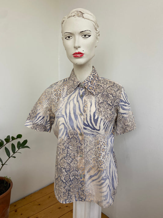 Chemise zebra leo