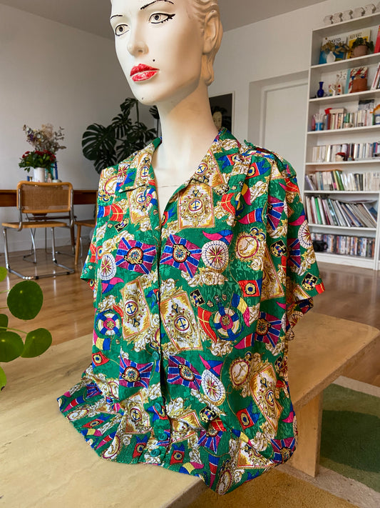 Chemise drapeaux