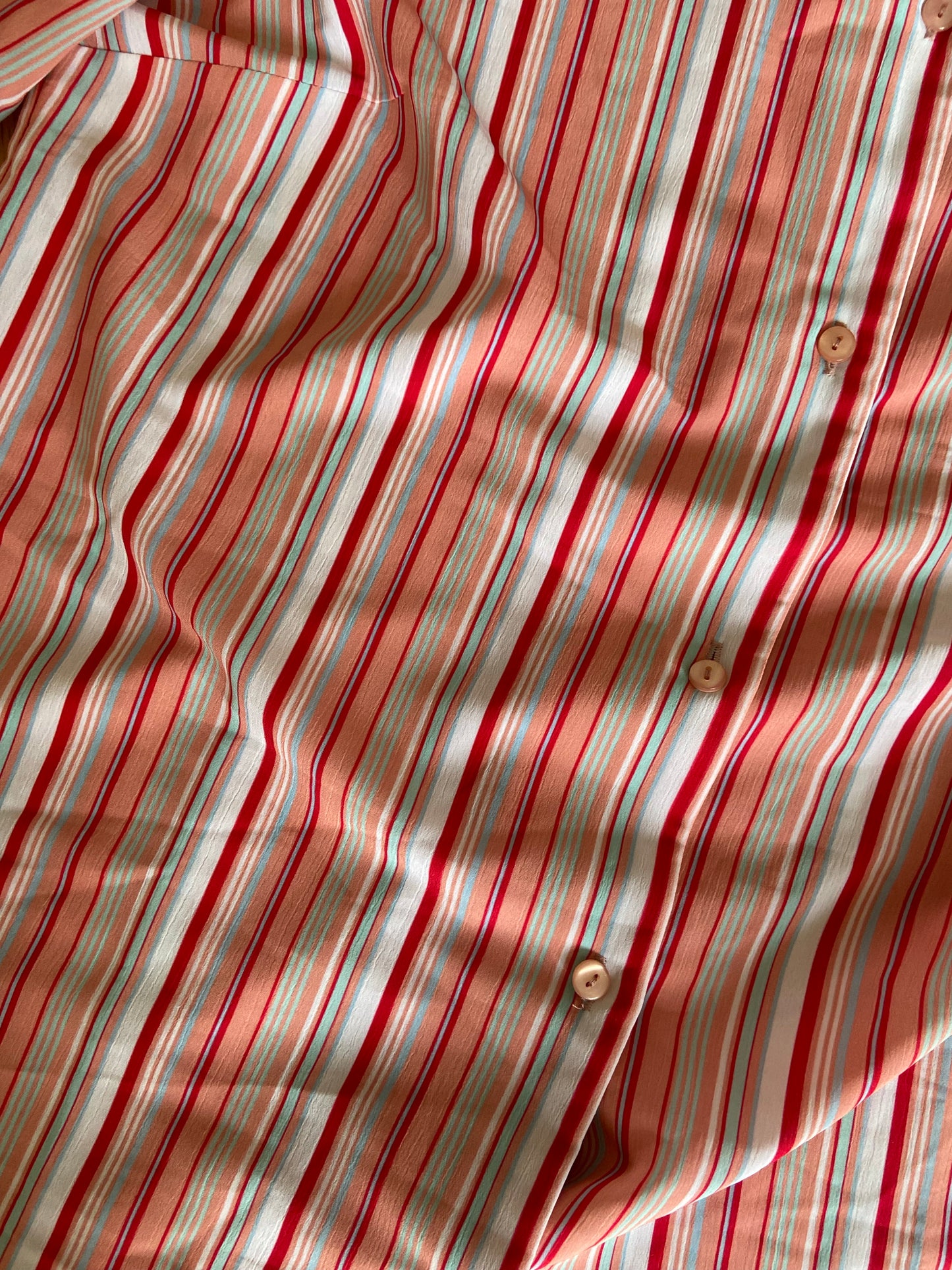 Pink striped shirt