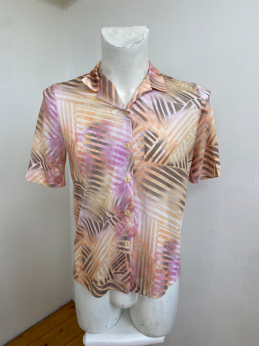 Chemise peachy stripes