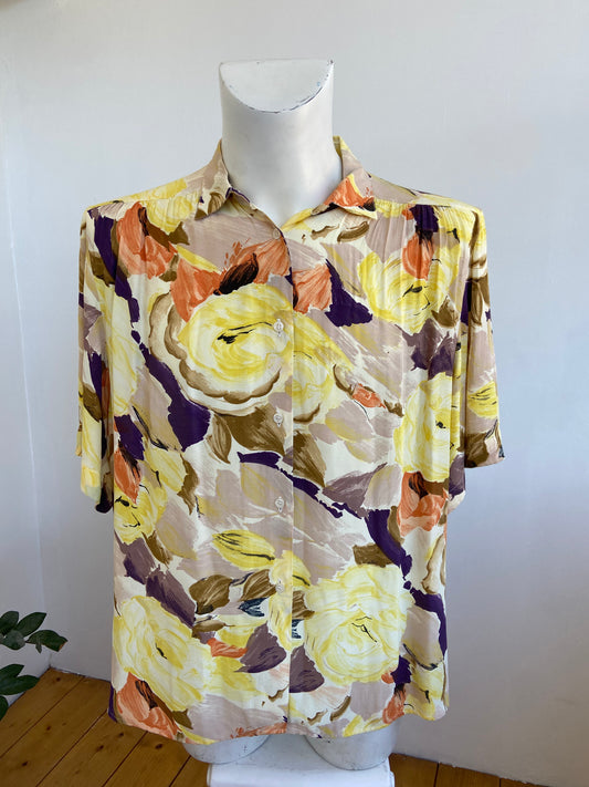 Chemise gouache jaune