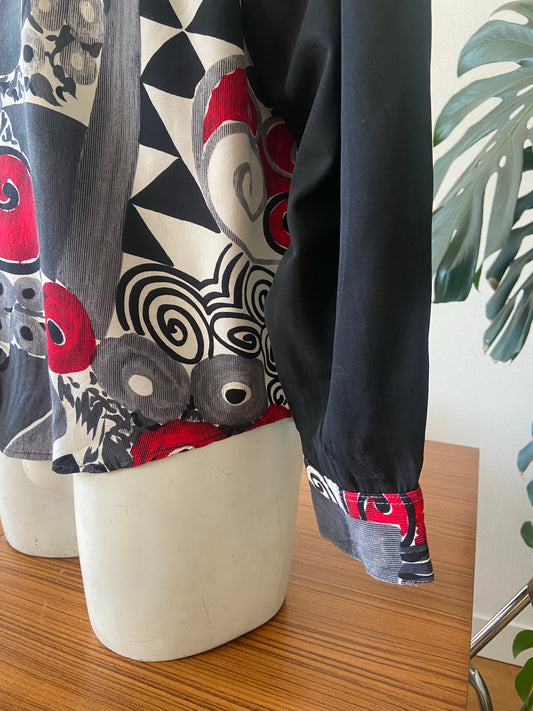 Chemise le rouge et le noir