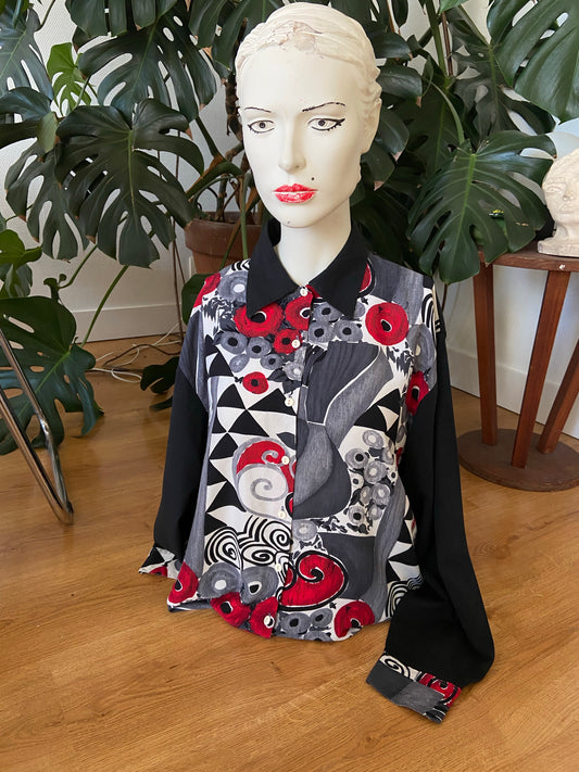 Chemise le rouge et le noir