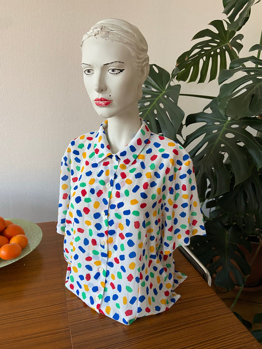Chemise tachetée