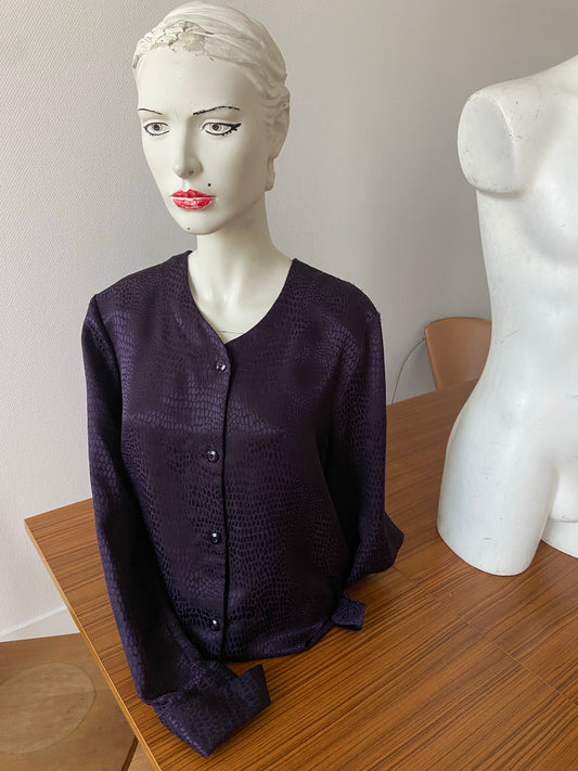 Chemise satin spots