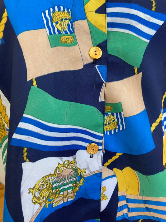 Chemise drapeaux soleils