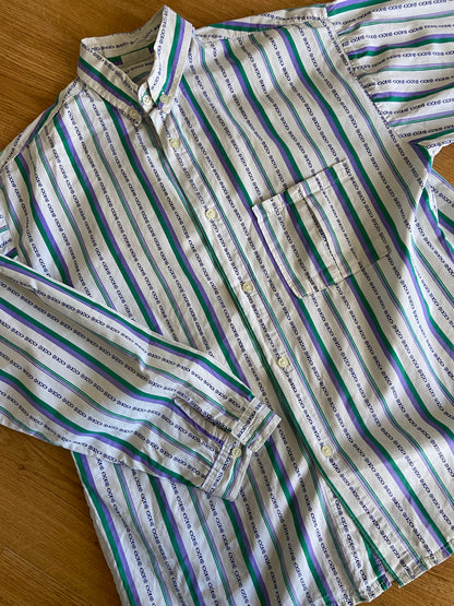 Patterned striped shirt