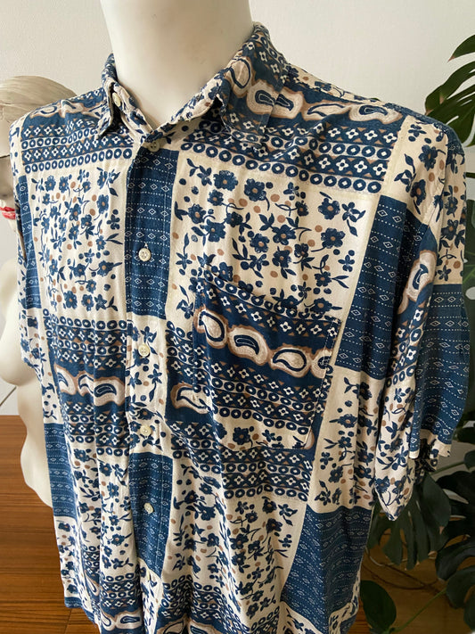 Chemise bleue