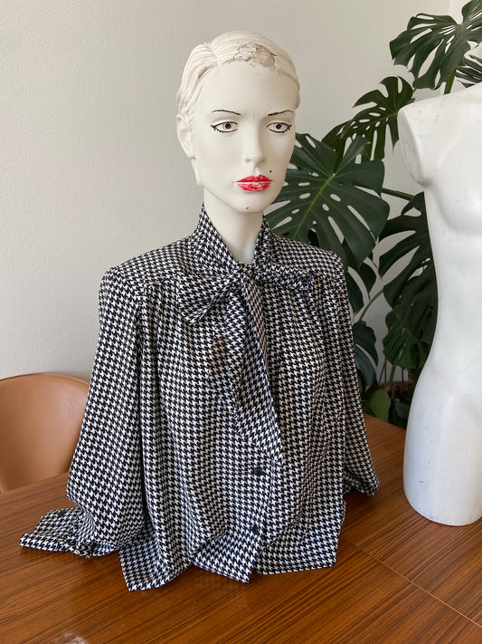 Chemise pied-de-poule
