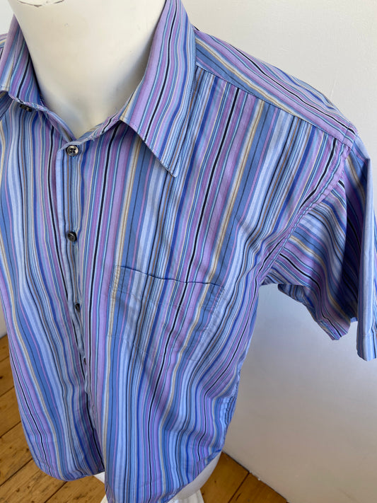 Chemise lilac stripes