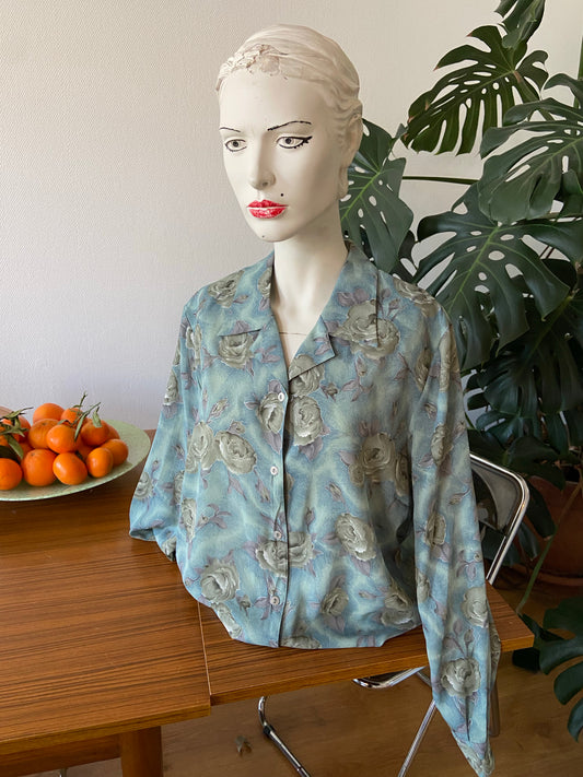 Chemise roses métallisées