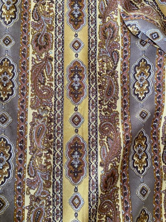 Chemise cachemire marron