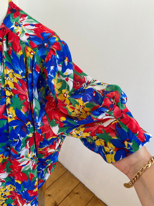 Chemise nouée flowers