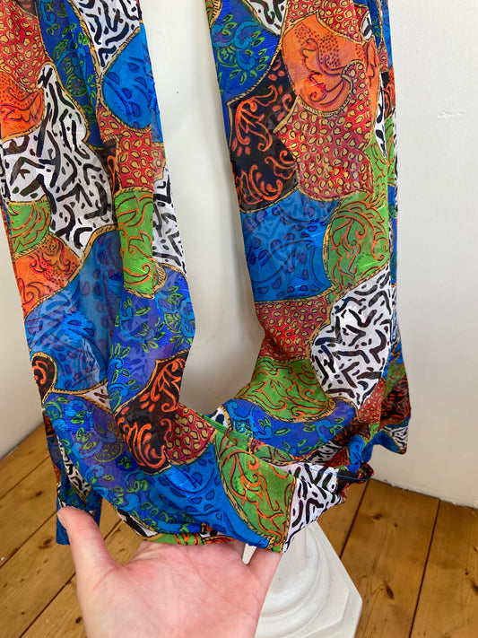 Chemise voile châle