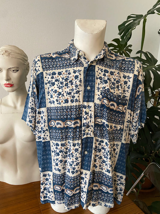 Chemise bleue