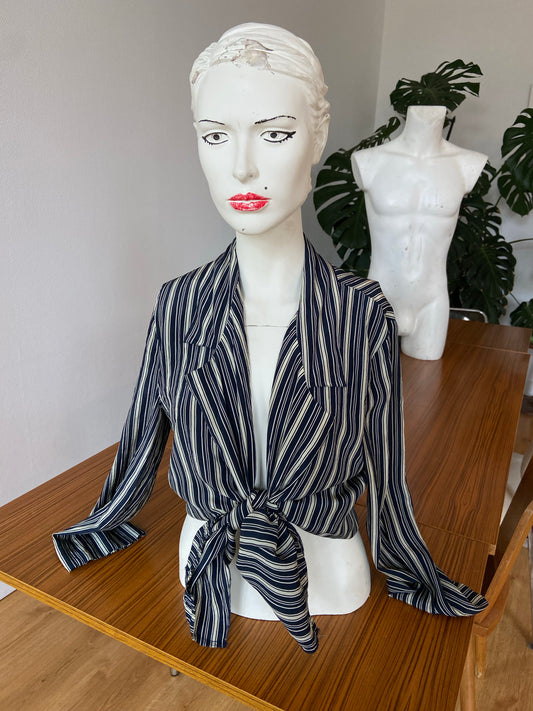 Chemise soie nouée Jaeger
