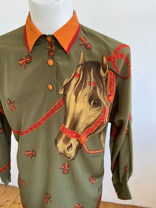 Chemise cheval mario