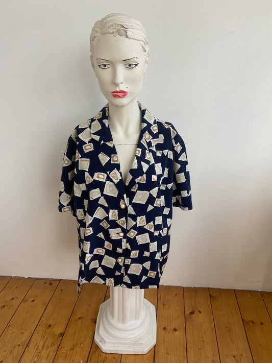 Chemise gévana marine