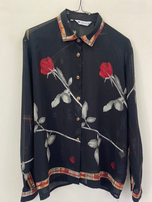 Chemise Rachel roses