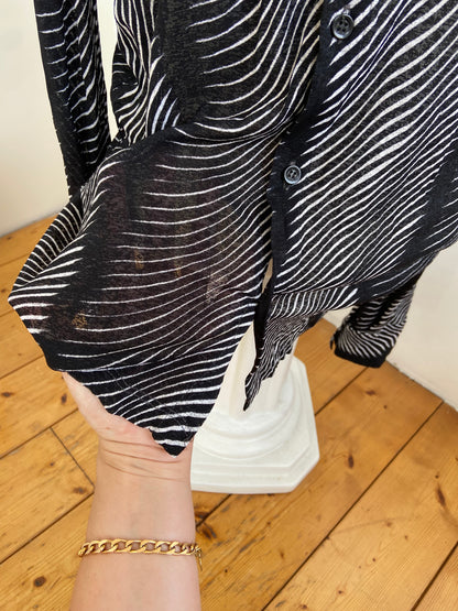 Stretch zebra shirt