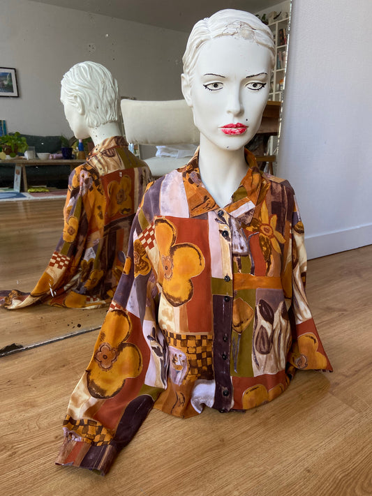 Chemise gouache automne