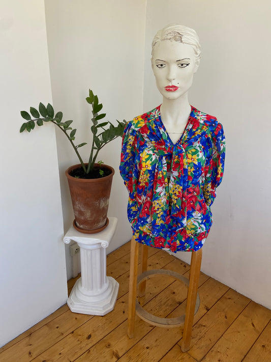 Chemise nouée flowers