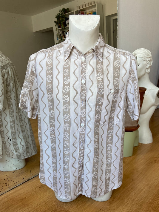 Chemise soie vortice
