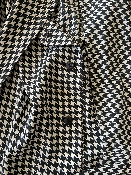 Chemise pied-de-poule