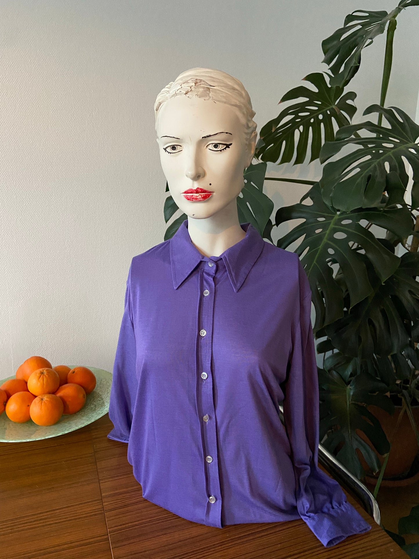 Purple comforter shirt