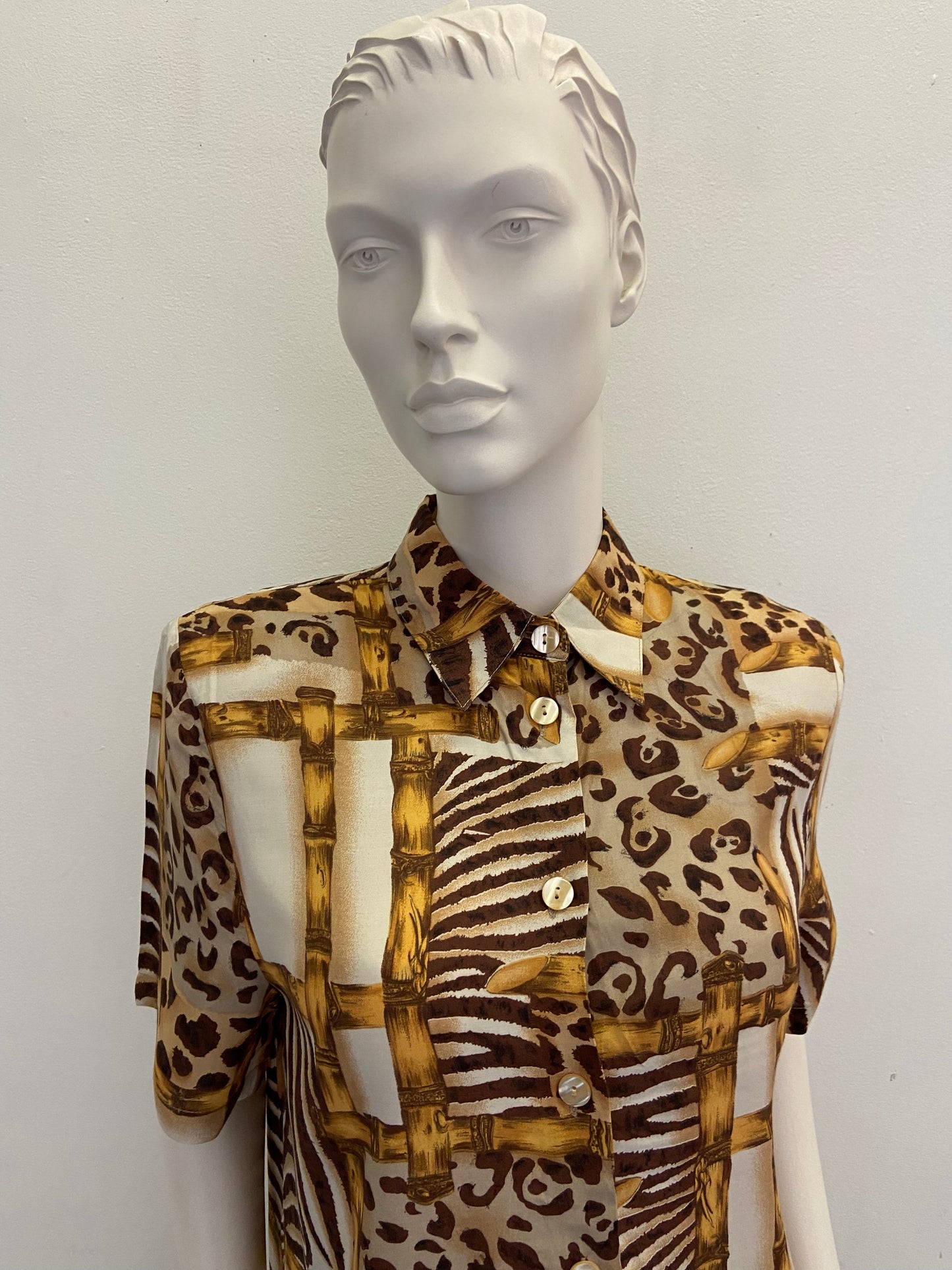 Leopard bamboo shirt