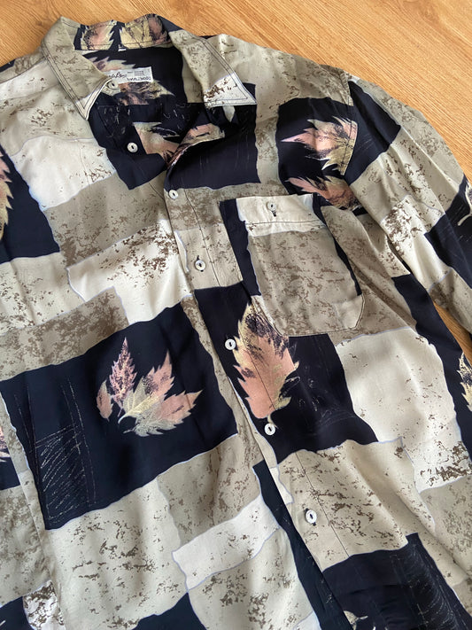 Chemise feuilles mortes