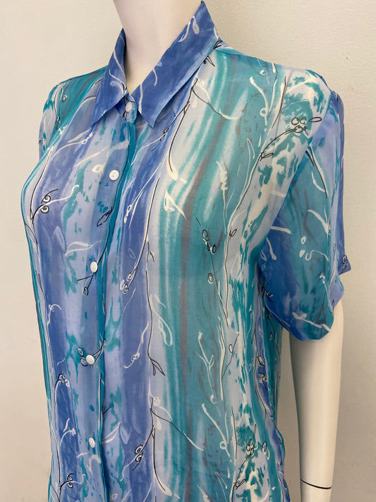 Chemise transparente river