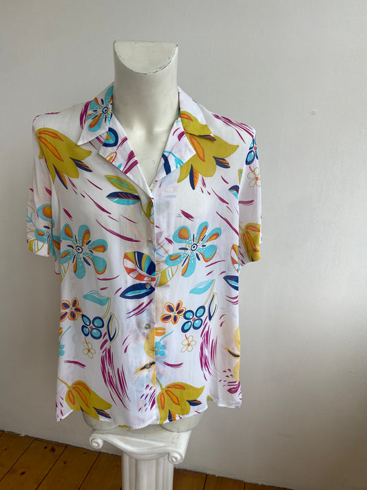Chemise luisa fleurs