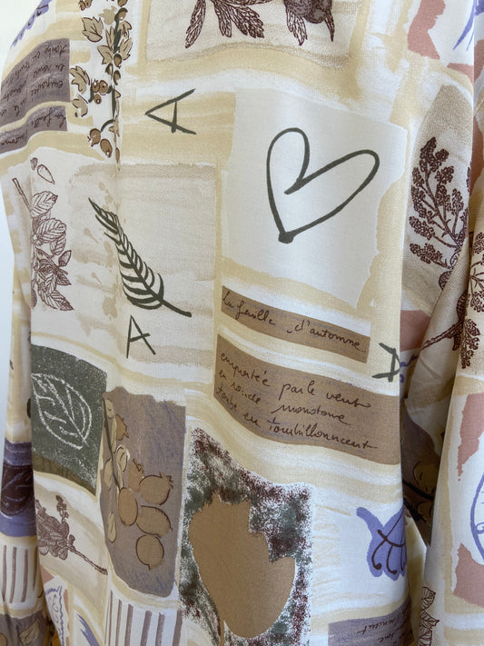 Chemise emportée par le vent