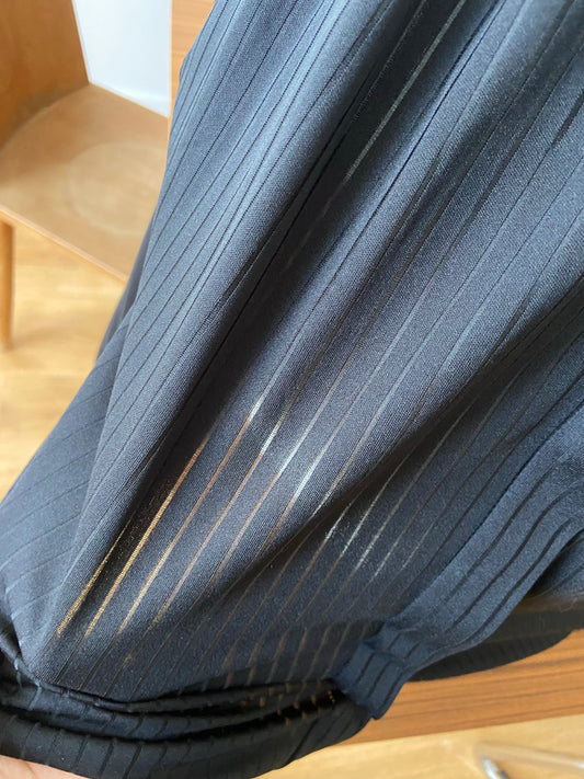 Chemise black stripes