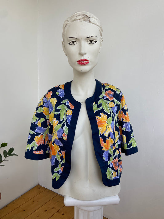 Chemise bolero fleuri