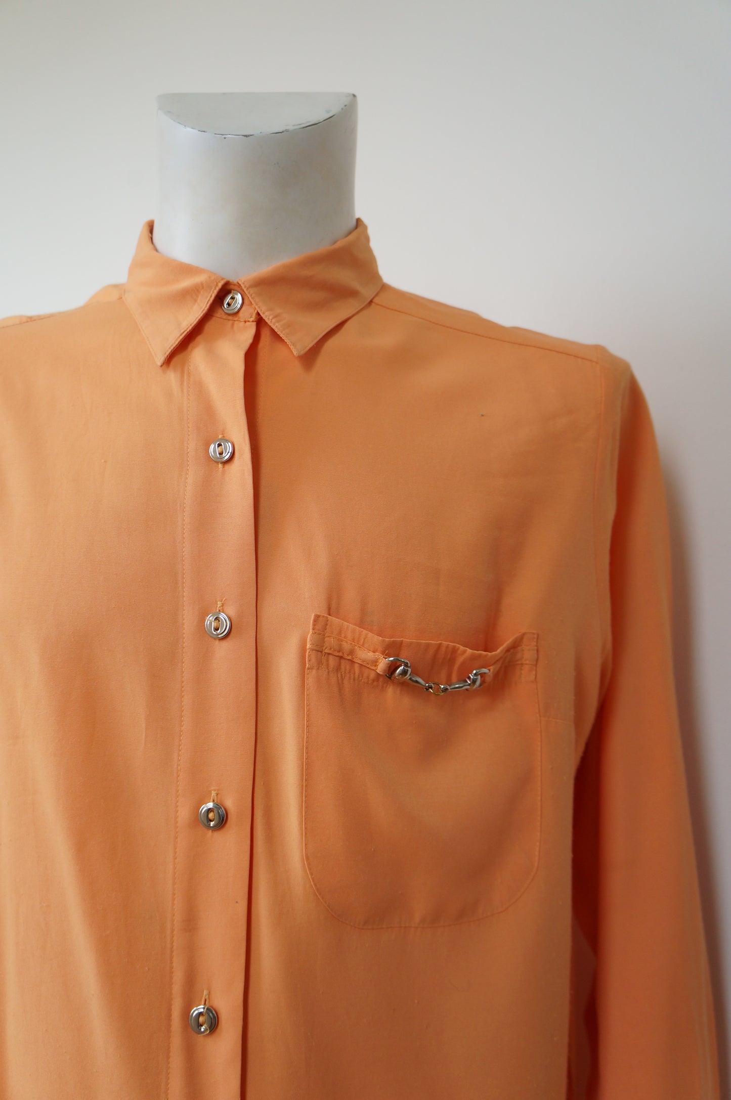 Orange latch shirt