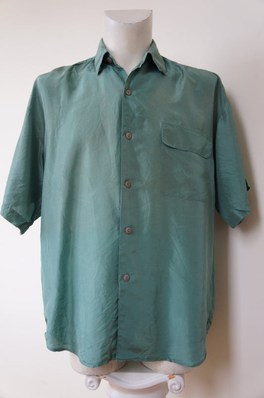 Chemise soie lichen