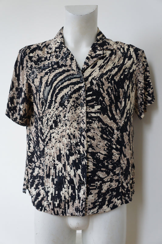 Chemise zèbre crypté