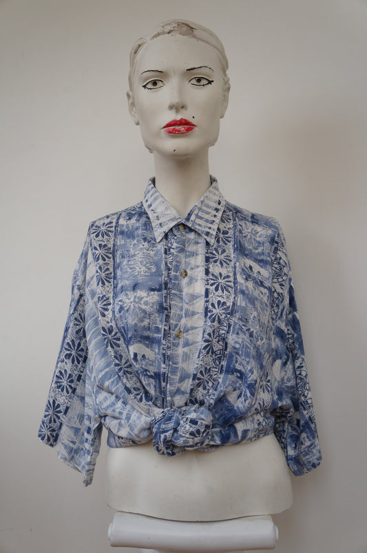 Chemise Overtime fleurie