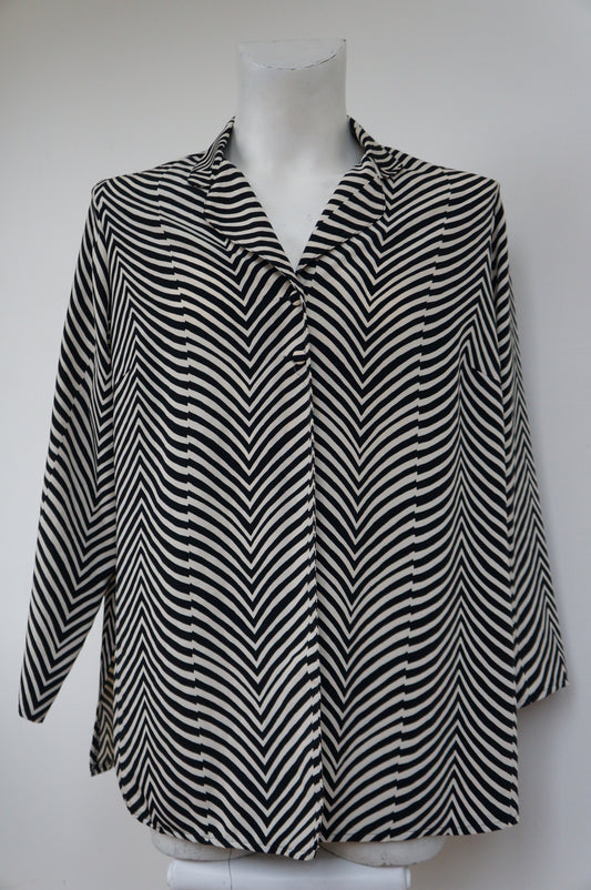 Chemise bianco zebra