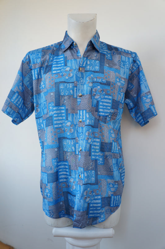 Chemise stars and rocks