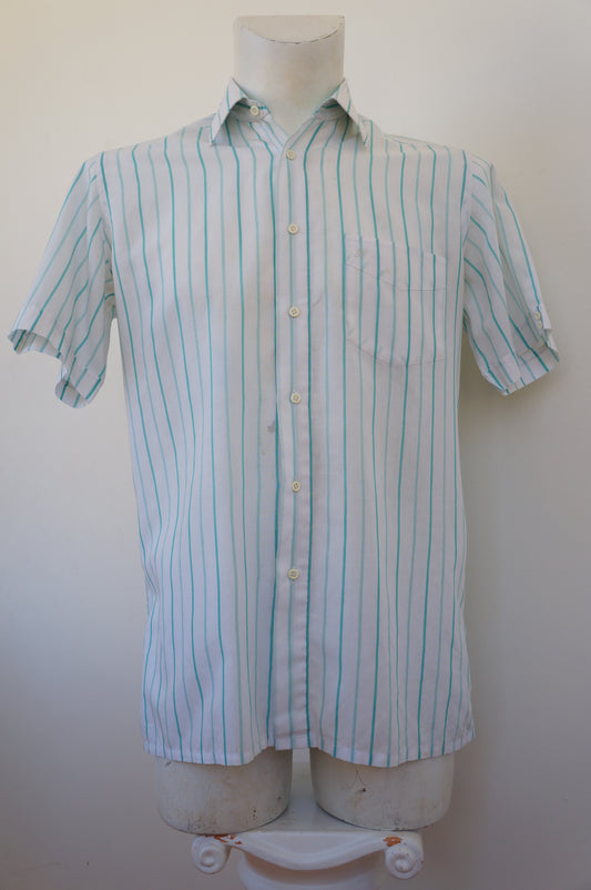 Chemise mint stripes